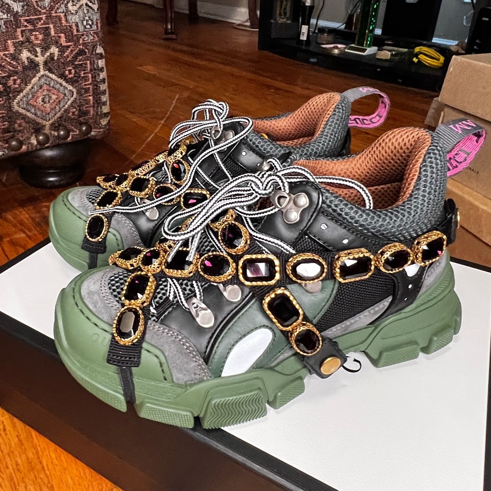COPY - Brand New ‼️‼️‼️ Flashtrek Chunky Leather Sneakers Athletic
